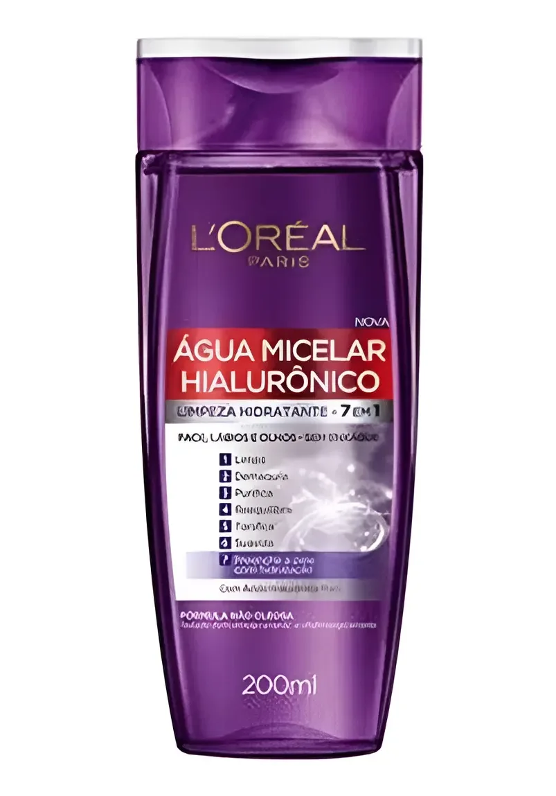Água Micelar Facial L'Oréal Revitalift Hialurônico 200ml